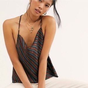 Free people Stevie cowl neck top